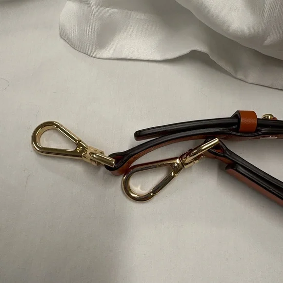 COPY - Michael Kors Orange Flower Guitar Crossbody Strap - Picture 6 of 6